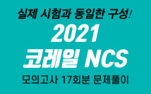 2021 상반기 코레일 NCS 직업기초능력평가 모의고사 문제풀이